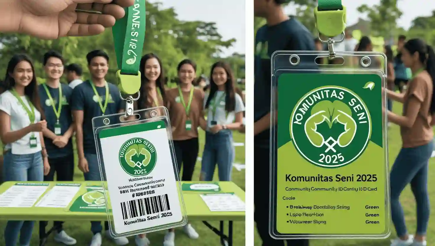 Cetak Lanyard ID Card untuk Komunitas